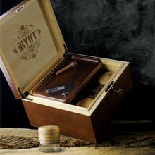 Load image into Gallery viewer, Wooden Connoisseur Smoking Station