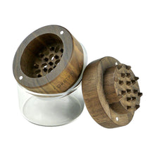 Load image into Gallery viewer, 100% Wood and Glass Grinder